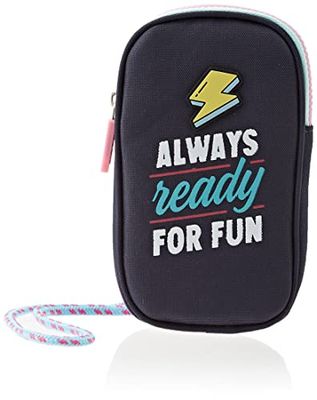 Mr. Wonderful Portamóvil-Always Ready for Fun, Unisex Adulto, Multicolor, estandar