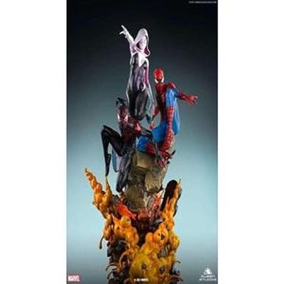 Queen Studios Estatuilla de Spider-Man 1/4 Spider-Verse 75 cm