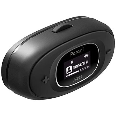 SENA Parani A20 Casque d'interphone Bluetooth pour Moto Noir