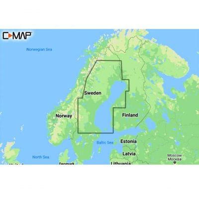 NAVICO LOGISTICS EUROPE BV Gulf of BOTHNIA-4D / M-EN-D340-MS / 4D-Wide-Euro DCM-169, Other, meerkleurig, één maat