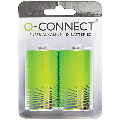 Q-Connect D Battery (Pack of 2) KF00491