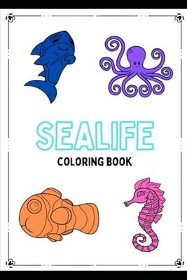 Sealife: Coloring Book