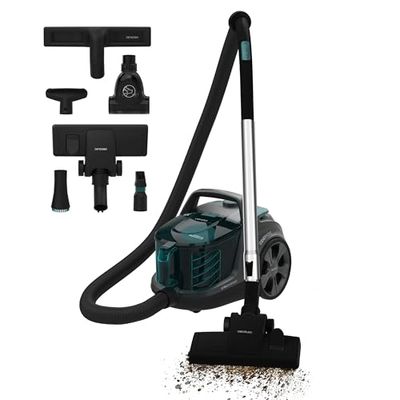 Cecotec Aspirateur sans Sac Conga Rockstar Cyclonic XL ProAnimal. Aspirateurs Traîneaux 900W, 20 kPa, Capacité 2,8 L, Double Filtre HEPA, Tube Métallique, Accessoire pour Animaux de Compagnie