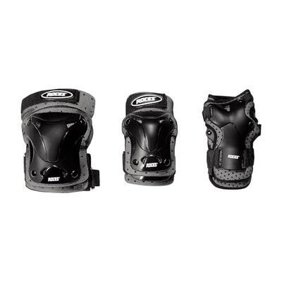 Roces 301332-001 Set de protection 3 pièces Noir S