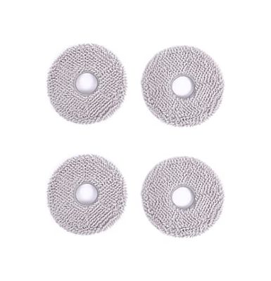 ECOVACS Wasbare Dweilpads, voor DEEBOT X1 OMNI/X1e OMNI/X2 OMNI/X2 COMBO/X1 TURBO/T10 TURBO/T20 OMNI, 4 stuks/doos, origineel accessoire
