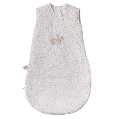 Nattou Saco de dormir para bebé para otoño e invierno, De algodón (popelín/jersey), TOG 2, Aprox. 70 cm, 0-6 meses, Alice y Pomme, Blanco