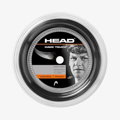 HEAD Hawk Touch Matassa, Racchetta da Tennis Unisex-Adulto, Antracite, 18