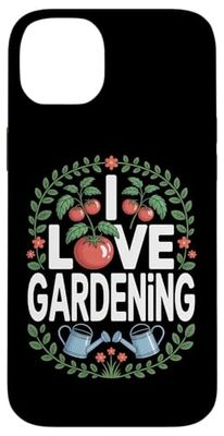 I Love Gardening Tomate Plant Coque pour iPhone 14 Plus