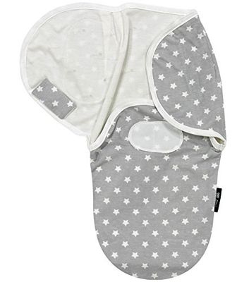Alvi Wickeltuch Harmonie Stars Silber One Size