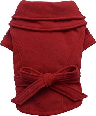 Doggy Dolly W311 Cappottino in Pile, Colore: Rosso