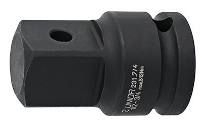Unior 231,7/4 verbindingsstuk voor slagschroevendraaier, 1/2 inch 3/8 inch