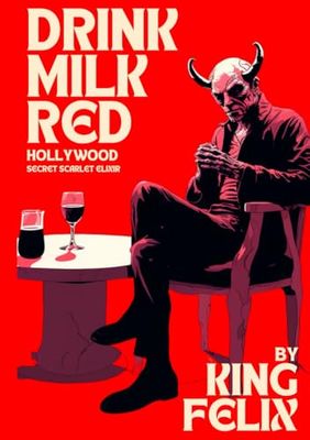 Drink Milk Red : Hollywood's Secret Scarlet Elixir: Unveiling Tinseltown's Illustrious Elite In Graphic Illustrations