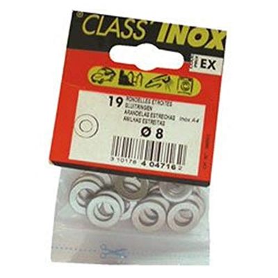 VYNEX 3101784047179 RONDELLE ETROITE INOX A410MM CP:3, szary, jeden rozmiar