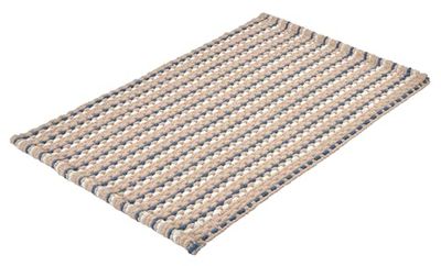 Litet moln badmatta, polyester, sandbeige, 70 x 120 cm