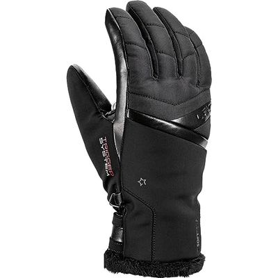 LEKI Guanti da donna Snowfox 3D, nero, EU 6,5