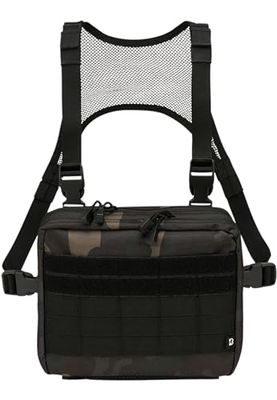 Brandit Unisex Us Cooper Chest Pack Operator Bag, donker_camo, Eén Maat