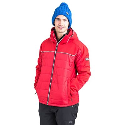 Trespass Tp50 - Giacca da uomo, Uomo, Giacca, MAJKSKM20006_REDM, Rosso, M