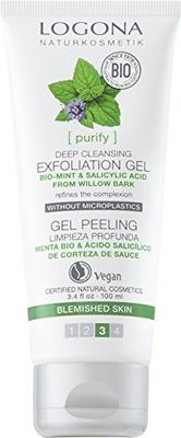 Logona Peeling gel purificador de menta 100 ml. 100 g