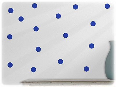 wandfabrik GmbH dotsje 3 cm86 de pared BB Polka Dots 54 unidades 86 de brillantblau