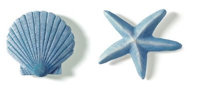 Spirella 10.42999 Maritieme Blauwe Baddecoraties
