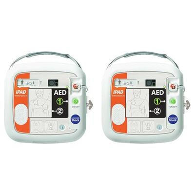 iPAD SP1 AED, Automated External Defibrillator, Fully Automatic (Pack of 2)