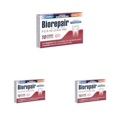 Biorepair Gomme da masticare con Probiotici (Confezione da 3)