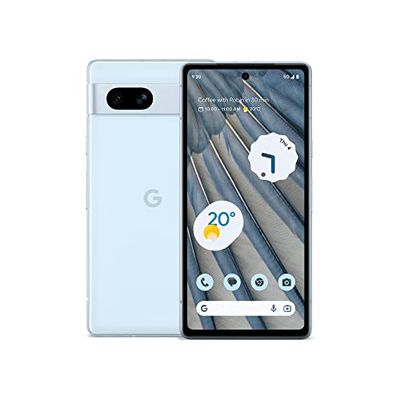 Google Pixel 7a – Unlocked Android 5G mobile phone with wide-angle lens and 24-hour battery – Sea
