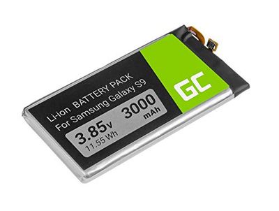 Batteria Green Cell EB-BG960ABE compatibile con telefono Samsung Galaxy S9 SCV38 SM-G960 SM-G960F SM-G9600/DS SM-G9608/DS | Li-Ion | 3.85V 3000mAh | senza Effetto Memoria | Piena compatibilità