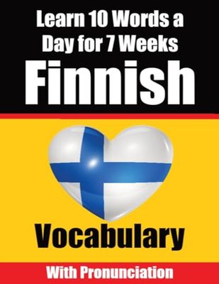 Finnish Vocabulary Builder: A Comprehensive Guide for Children and Beginners to Learn Finnish | Learn Finnish Language