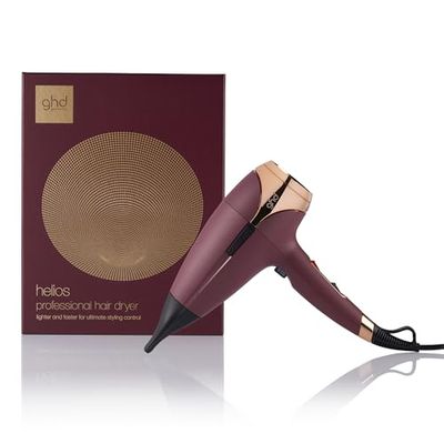 ghd - Sèche-cheveux ghd Helios - Sèche-cheveux professionnel (Bordeaux) - Puissant et précis - Cheveux sans frisottis et 30% plus brillants - Recommandé par les coiffeurs - Idéal tous types de cheveux