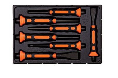 Bahco 3654BMS/7 - Jeu De Burin-Chasse Goupille