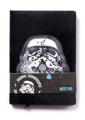 Puckator The Original Stormtrooper Plush Fluffies A5 Notebook - School Teacher Student Homework Study Planner Notepad - Collage University Essentials Journals Planners - Jotter Uni Gifts Stationery
