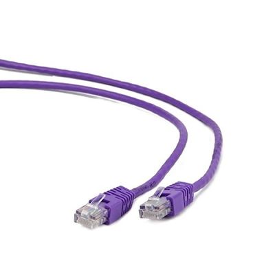 iggual IGG311004 - Cable de red (0,25 m, Cat5e, U/UTP (UTP), RJ-45, RJ-45, Púrpura)