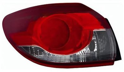 PROPOSTEONLINE Headlight Assembly Made for Mazda 6 SW Estate from 2015 to 2016 Rear Left LED GHP951160A
