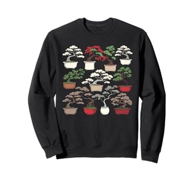 Bonsai Plant Lover Miniature Tree Dwarf Tree Sweatshirt