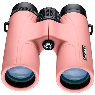 BARSKA AB12976 Crush Binoculars for Hunting, Hiking, Events, Sports, etc, 10x42mm, Blush Pink