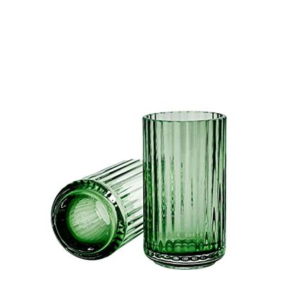DANMARK LYNGBY Lyngbyvas vas, glas, grön, 9,5 cm
