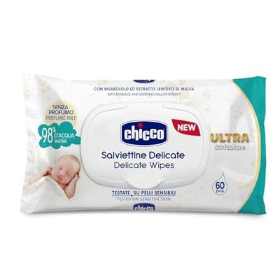 Chicco New Deluxe Ultra Soft and Pure 60 stuks.
