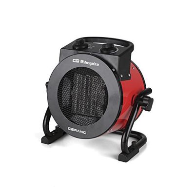 Orbegozo FHR 2050 Professionele keramische verwarming, 2.000 W, 1 liter, 44 dB, zwart/rood