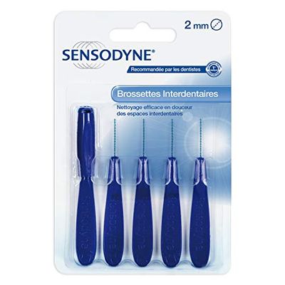 Sensodyne - Spazzolini interdentali per denti sensibili, 1 x 5 pennelli