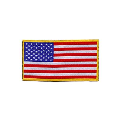 4R Quattroerre.it 14503 Emblema adesivo bandeira americana para tecidos