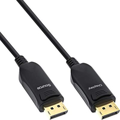 InLine 17250I câble DisplayPort 50 m Noir