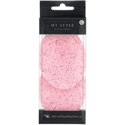 My Style Cellulose Cleansing Sponges for All Skin Types (Pack of 2)