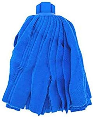 Mop ecologico micro fibre strisce piatte 25 cm (blu)