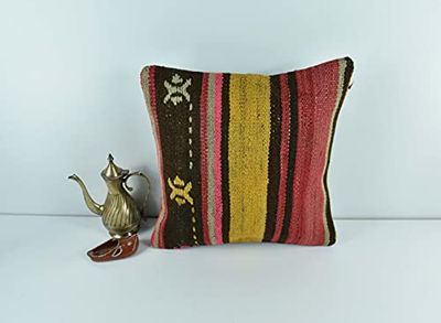 cuscino kilim 35x35 cm fatto a mano turco prodotto kilim cuscino dekorativo orientale etnici cuscino A1712