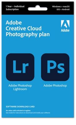 Adobe Creative Cloud Photography Plan 20GB