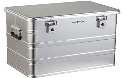 Brunner 7440011N Caja de Aluminio para Transporte Equipo Camping, Fotografía Outbox ALU 47, Capacidad 47 litros
