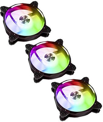 Lian Li BORAD120RGB-3B BRDIGITAL-3RB 3X BR120 Ventola PC digitale PWM Nero, RGB (L x A x P) 120 x 120 x 27 mm