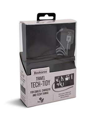 IF Bookaroo Travel Tech-Tidy - Black, 16 cm