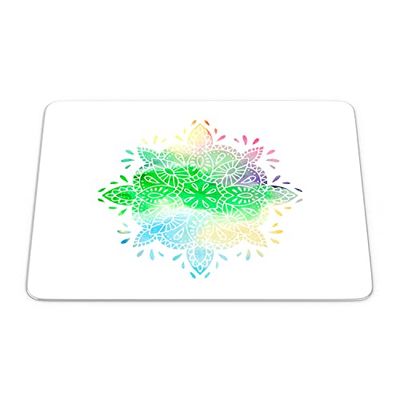 Bonamaison, Rectangle Pop Art Digital Printed Mouse Pad, Non-Slip Base, for Office and Home, Size: 22 x 18 cm